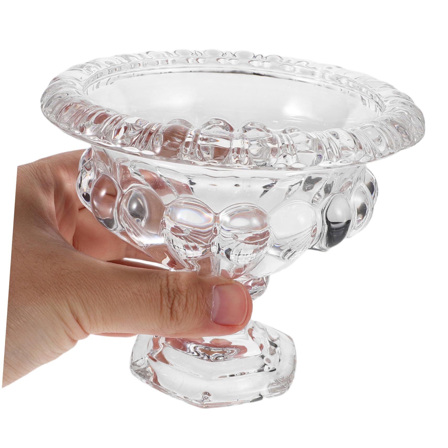 STOBAZA tazas de postre vasitos para postres tazas de budín tazón helado bandeja de porción de frutas Transparent