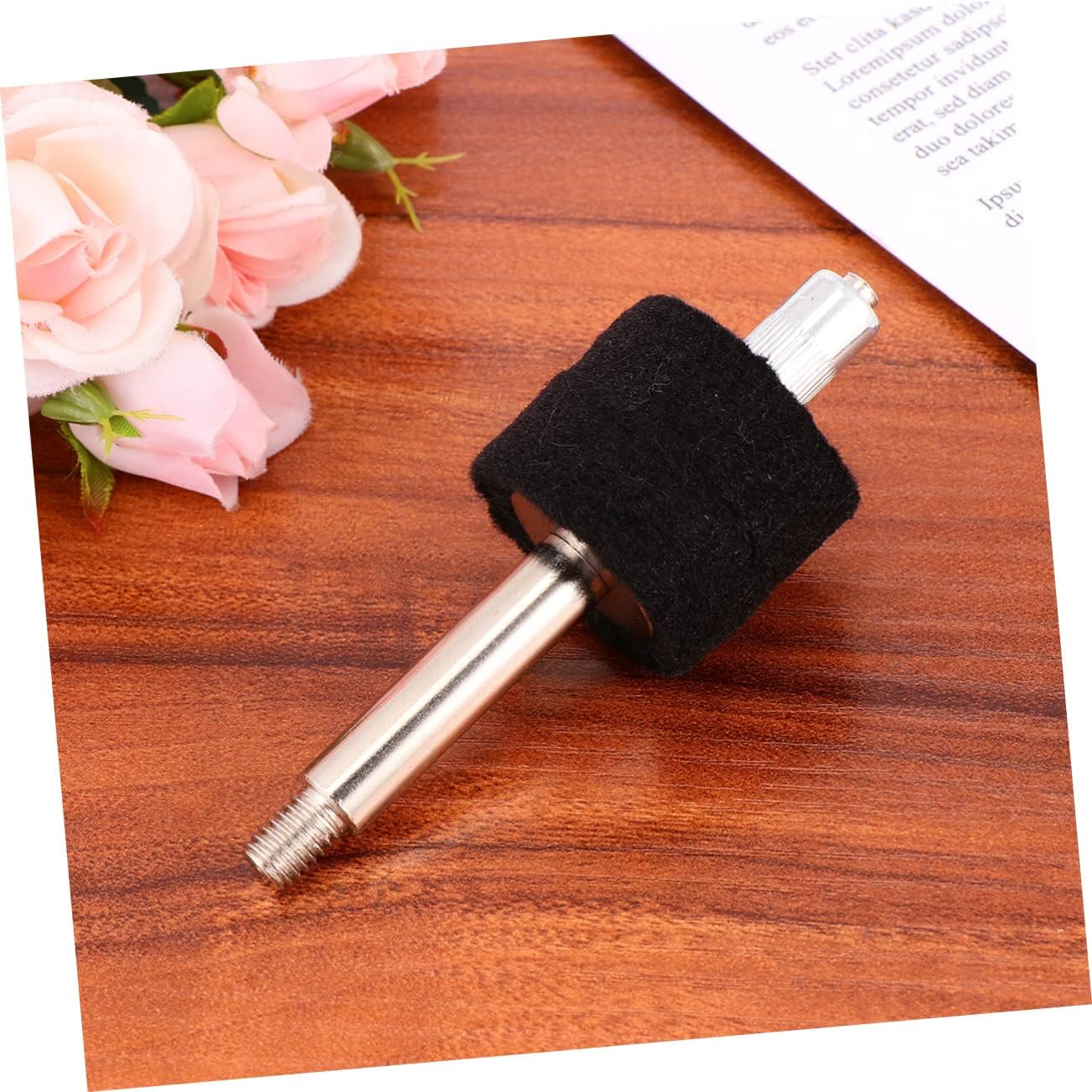 Toyvian 3pcs Alto Drum Cymbal Stacker Screw Iron Plating Drum Accessories for Cymbal Replacement