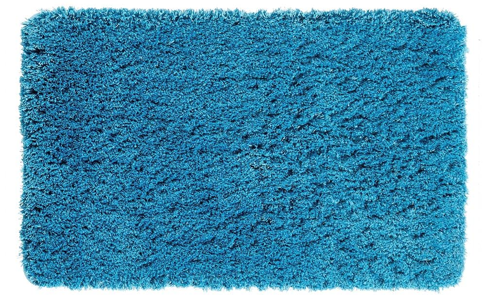 Panasonic® baño (microfibra I Alfombrilla de baño I microfibra ducha Alfombrilla I baño alfombra para cuarto de baño I Lavado Bar I I de secado rápido suelo radiante I color azul, 50 x 80 cm