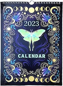 Amazon.com : Mysterious Dark Forests Lunar Calendar,2023 11&Quot; X 8&Quot; Waterink Wall Hanging ...