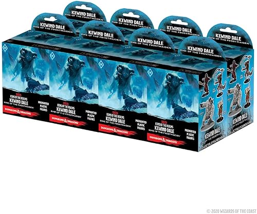 D&D Icons of The Realms Icewind Dale Rime of the Frostmaiden Booster Brick (8)