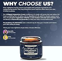 Vista 6 de Magnesium Cream with Grass-Fed Tallow – Soothing Muscle Relief & Sleep Support, All-Natural Night Balm for Leg Cramps, Restless Legs & Tension – 4