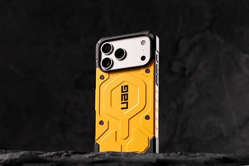 URBAN ARMOR GEAR UAG Designed for iPhone 17 Pro Case Pathfinder - Compatible with MagSafe Military Grade Protective Cover, Heritage Yellow - 3