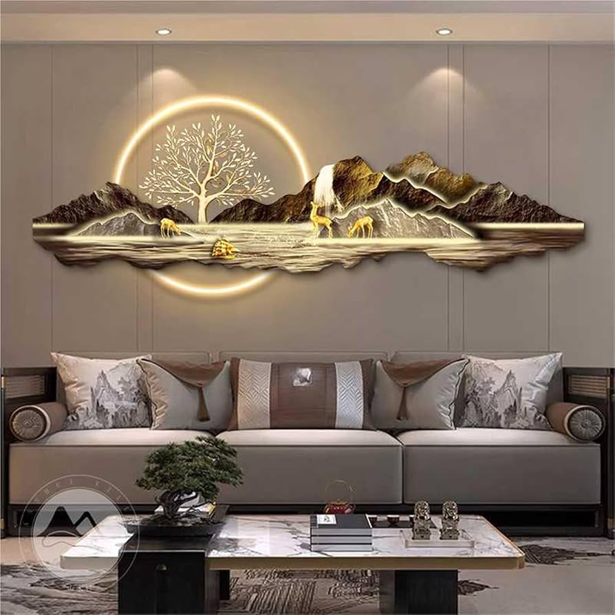 Amazon.com: LED 3D Wall Art Decor Wall Art Decor with LED Lights Amazon.com: LED 3D Wall Art Decor Wall Art Decor with LED Lights