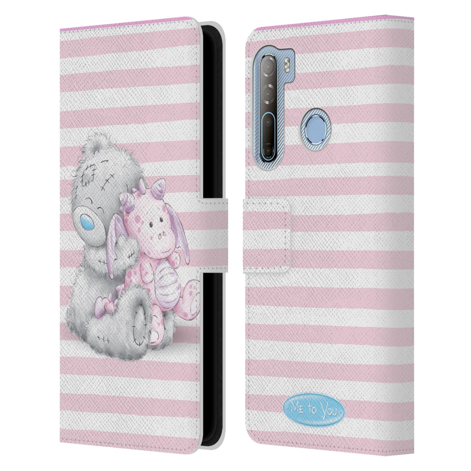 Head Case DesignsOfficially Licensed Me To You Huggable Dream Once Upon A Time Leather Book Wallet Case Cover Compatible With HTC Desire 20 Pro