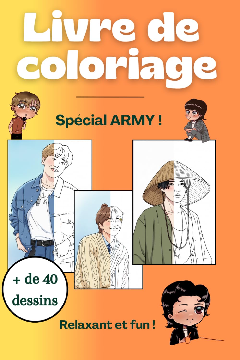 Livre de coloriage : spécial ARMY !
