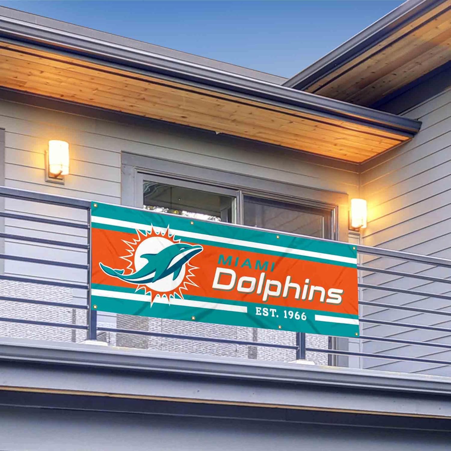 Miami Dolphins Large 2x6 Foot Banner - Image 2