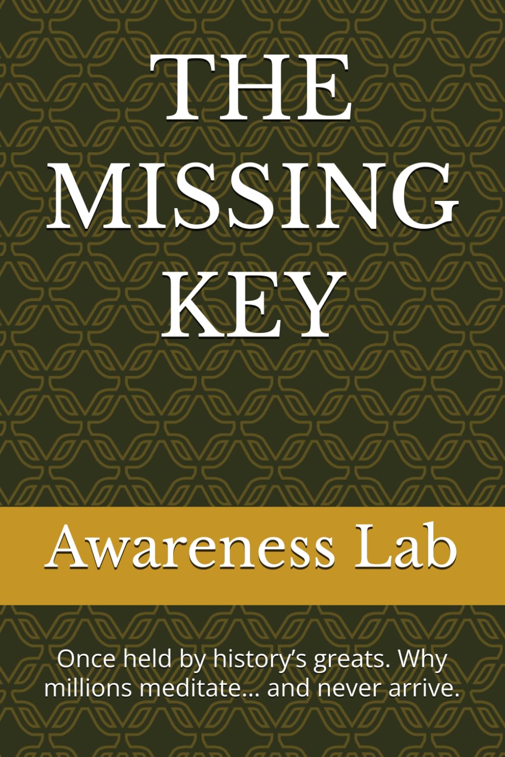 THE MISSING KEY: Once held by history’s greats. Why millions meditate… and never arrive.