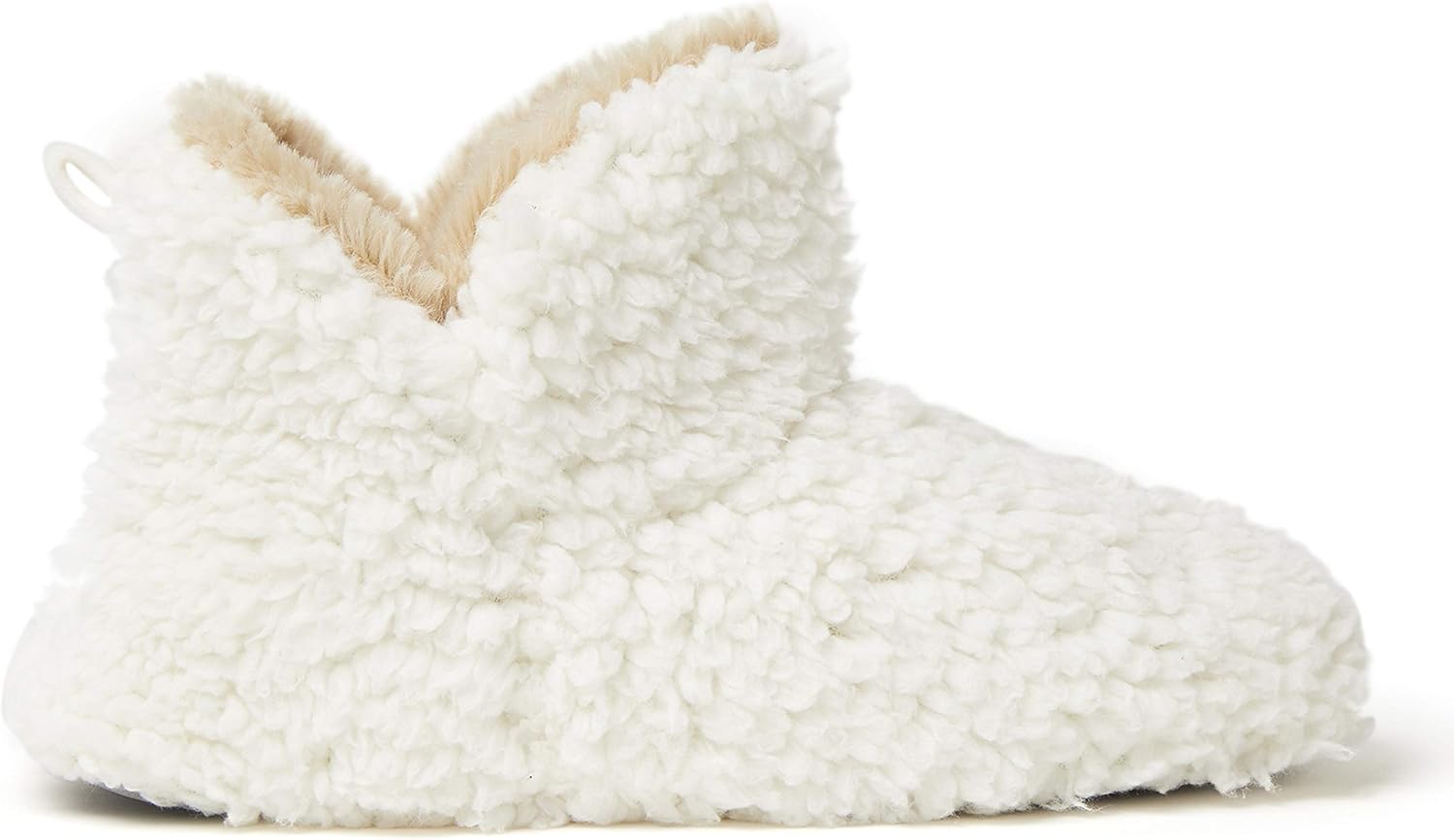 Dearfoams Women's Chelsea Faux Fuzzy Sherpa Indoor House Bootie Slipper - Image 8