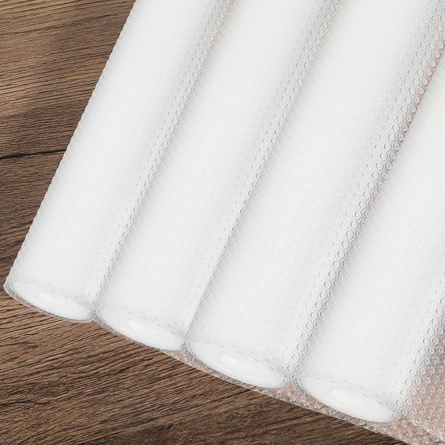 Homeshopa.com Transparent Homeshopa Drawer Liners, 4Pk Eva Non-Slip Kitchen Shelf Liner, Non-Adhesive Waterproof Washable Cupboard Cabinet Pantry Liners, Refrigerator Mat Bathroom Shelves Sink Protector,