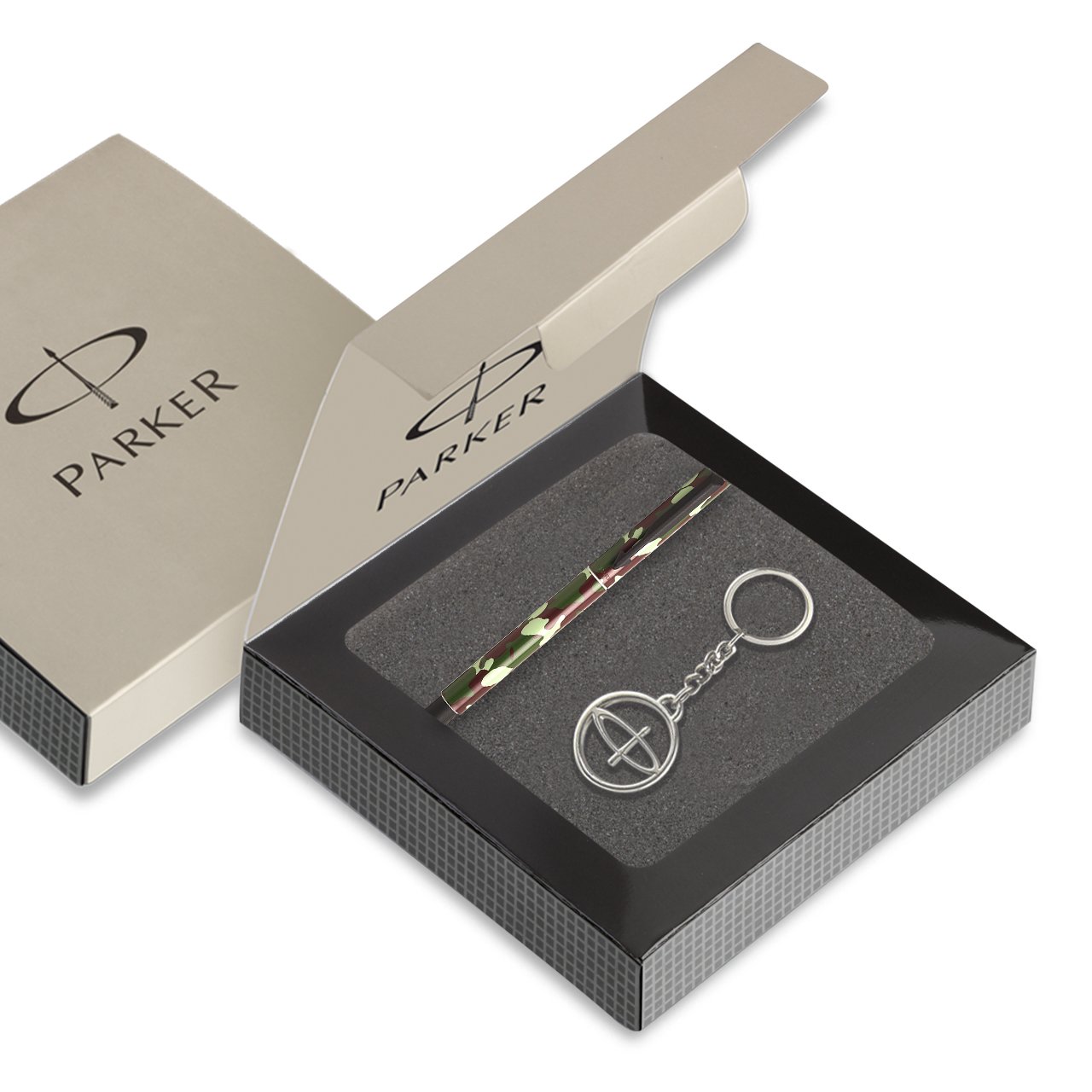 Parker Vector Camouflage Pen Gift Set - Blue -8