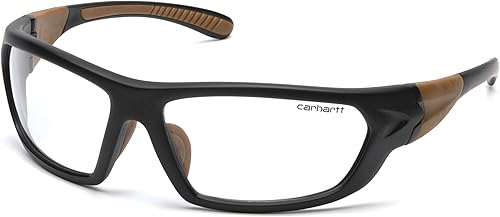 Carhartt Gear CHB291 Carbondale Antique Mirror Polarized Lens - One Size Fits All - Black