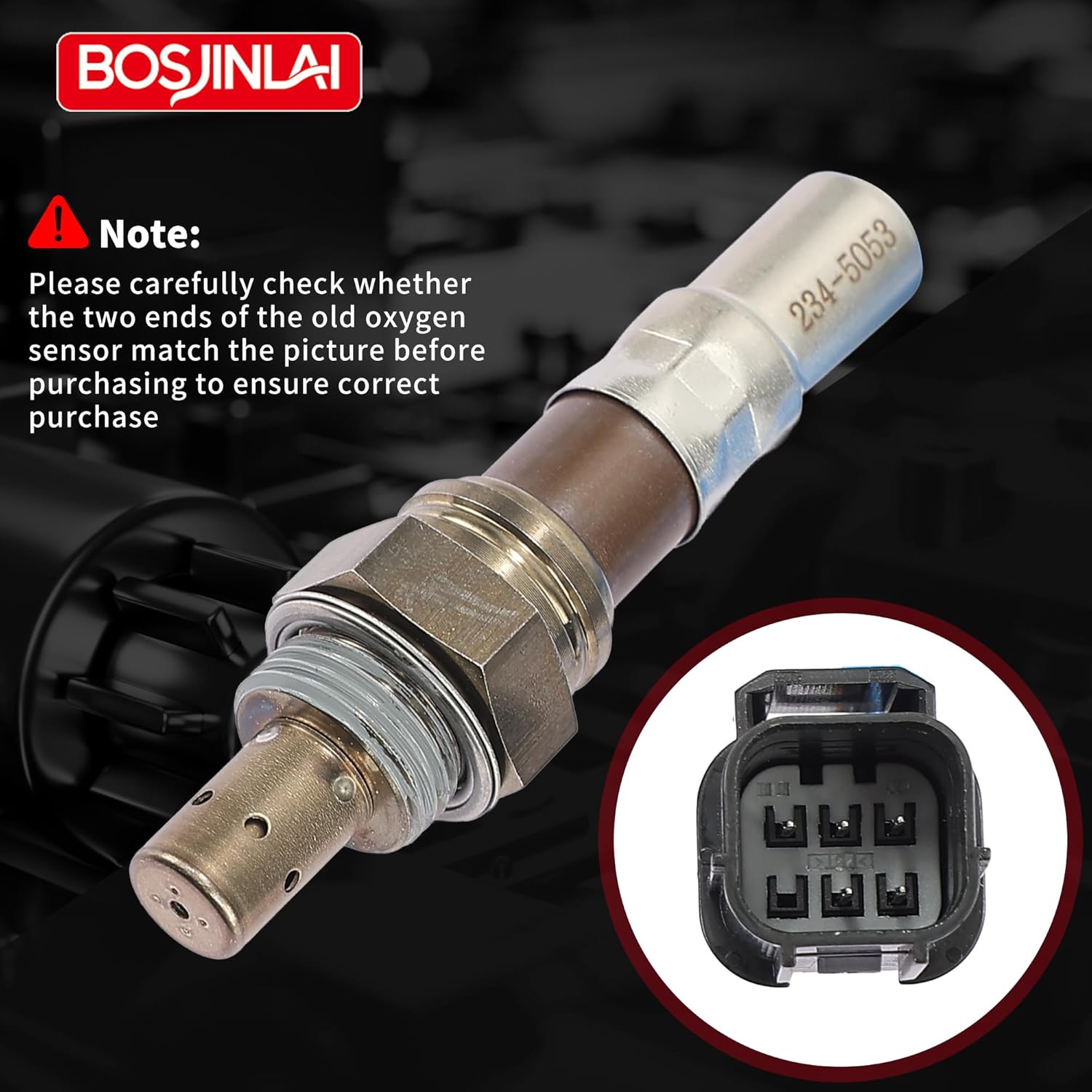 O2 Oxygen Sensor Upstream for Honda Odyssey 2.5L V6 2007-2010, for Acura MDX 3.7L V6 2007-2009 1Pc