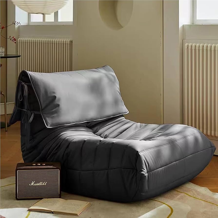 Comfy Lazy Floor Sofa Couch,Fireside Chair, Accent Togo Sofa with