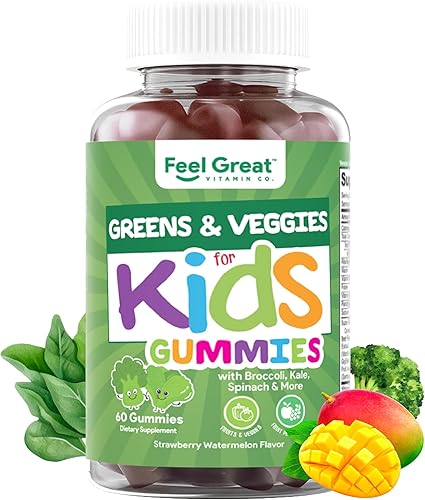Vista 27 de Feel Great Vitamin Co - Gomitas de vitamina D para niños (suministro de 3 meses) Vitamina D3 para niños (1000 UI) Deliciosas gomitas
