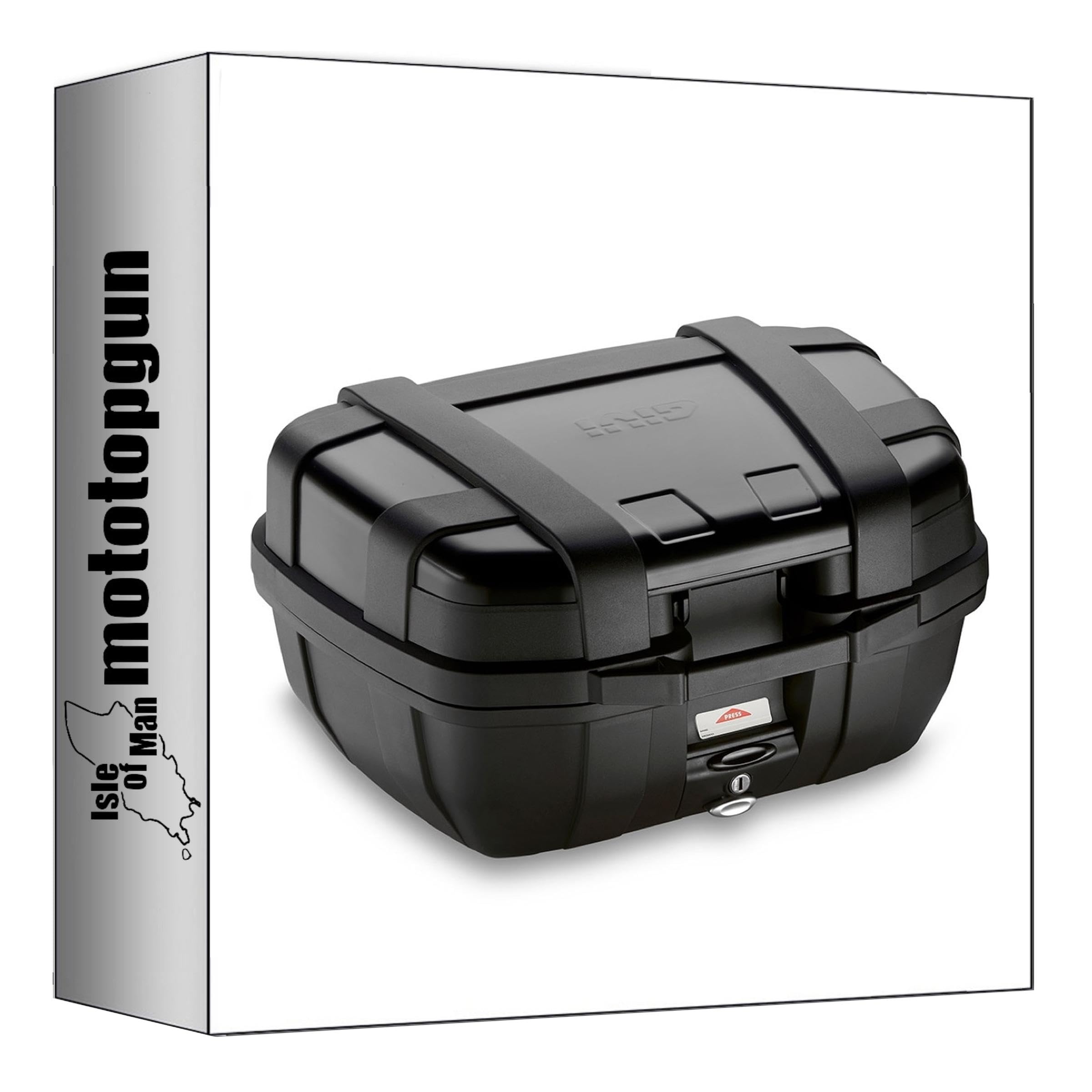 Givi Top Case TRK52B Trekker coffre de toit moto étanche noir pour CFMOTO 800 MT-X 2025