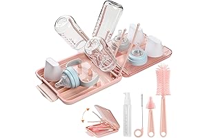 6 in 1 Bottle Cleaning Brush Set for All Your Baby Essentials