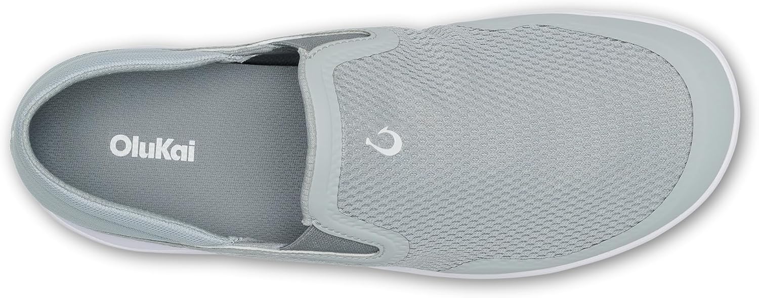 OLUKAI Moku Slip-On Men's Boat Shoes, Enhanced Grip & Traction, Lightweight & Breathable Mesh, Comfort Fit & All-Day Wear - Image 4
