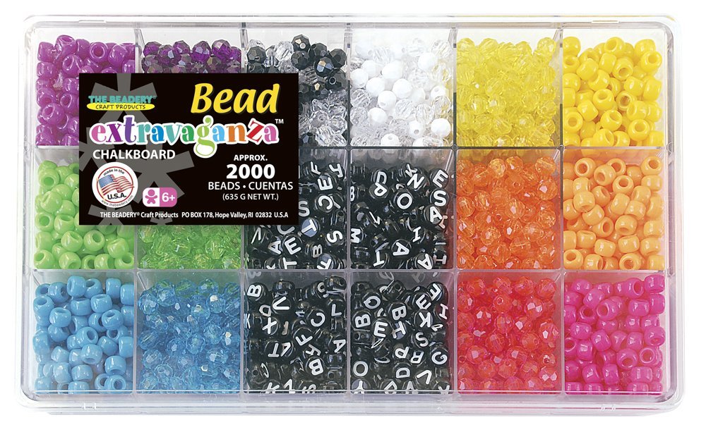 The Beadery Bead Extravaganza Box Chalkboard Mix