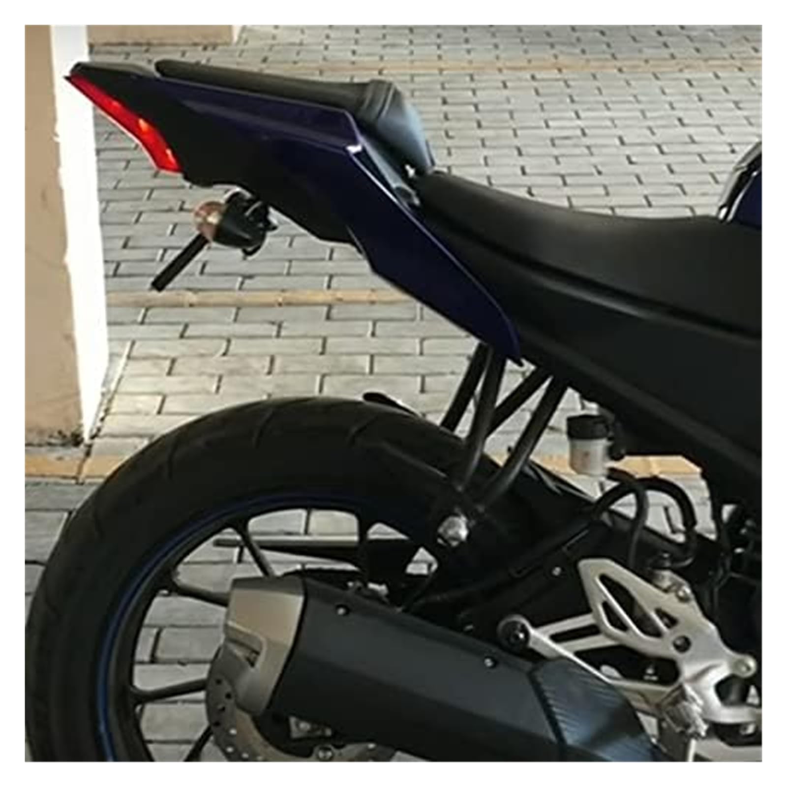 Portatarga Moto Per Suzuki Per GSX-S 750 1000 1000F Supporto Motocicletta Portatarga Eliminatore Parafango(1)