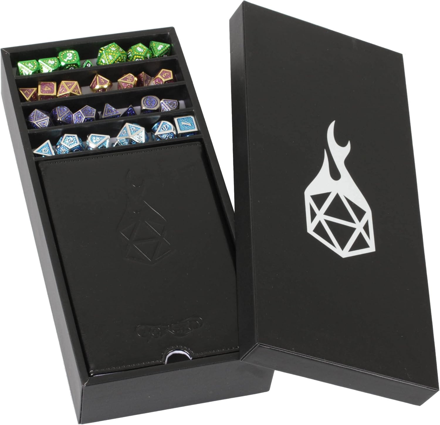 Forged Dice Co. Citadel Dice Tray and Tower - 3 in 1 DnD Dice Tray, Storage and Tower - Perfect for RPG and Tabletop Gaming