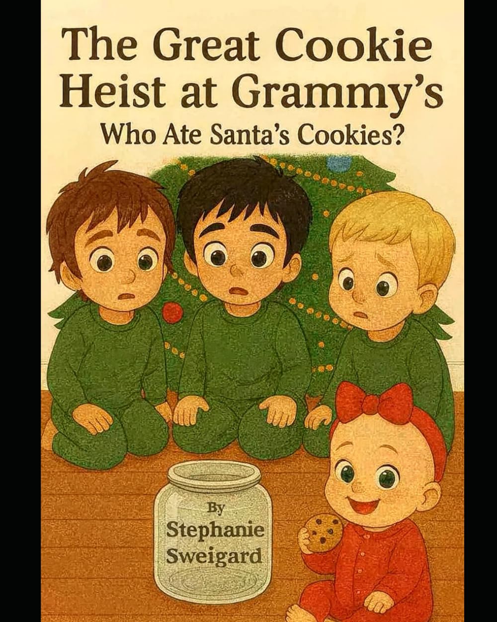 The Great Cookie Heist at Grammy's house!: Who ate Santa's cookies?