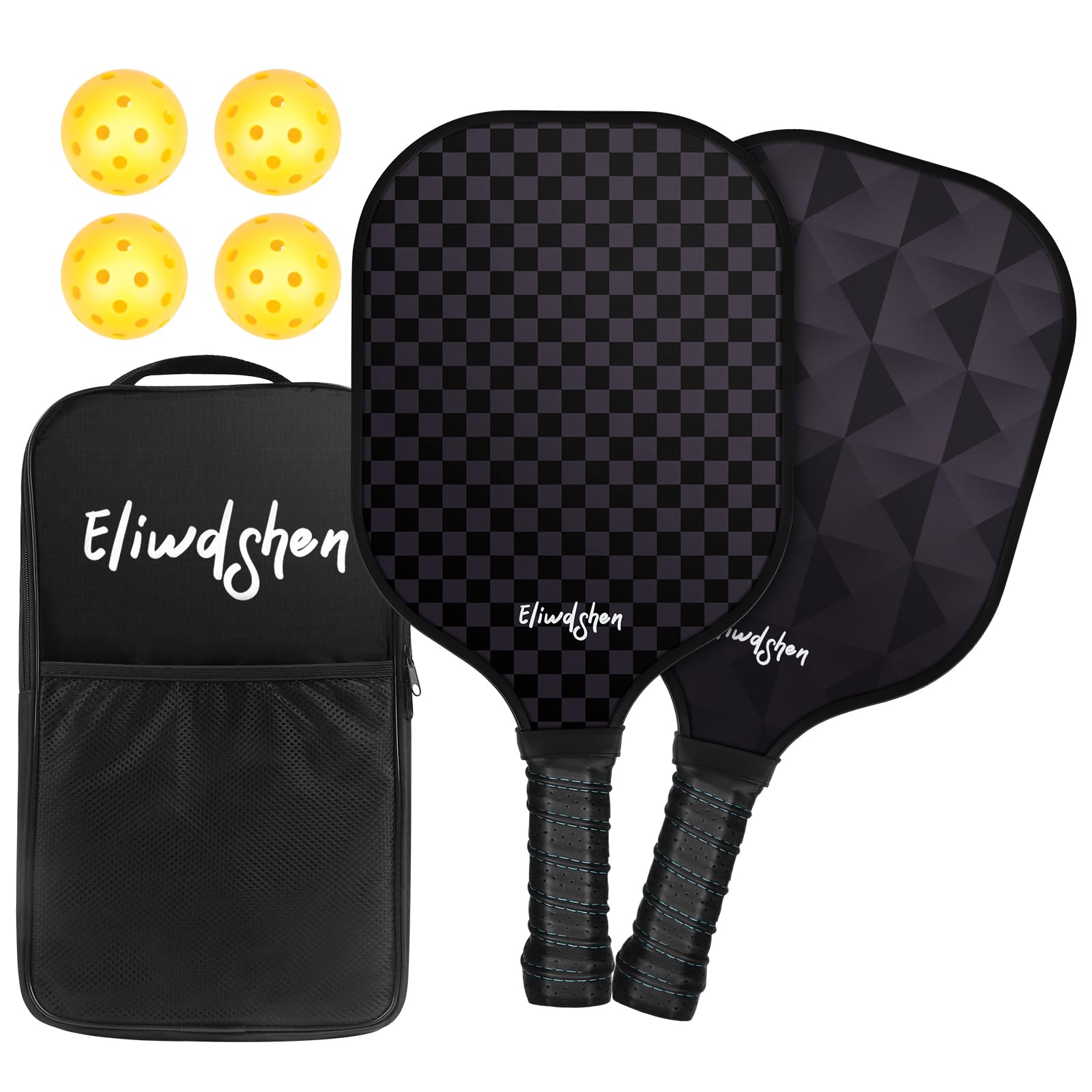 Pickleball Paddlehoes – Neopreen, Met Riem, Twee Vakken, Geschikt Voor De Meeste Paddles (31x24 Cm)