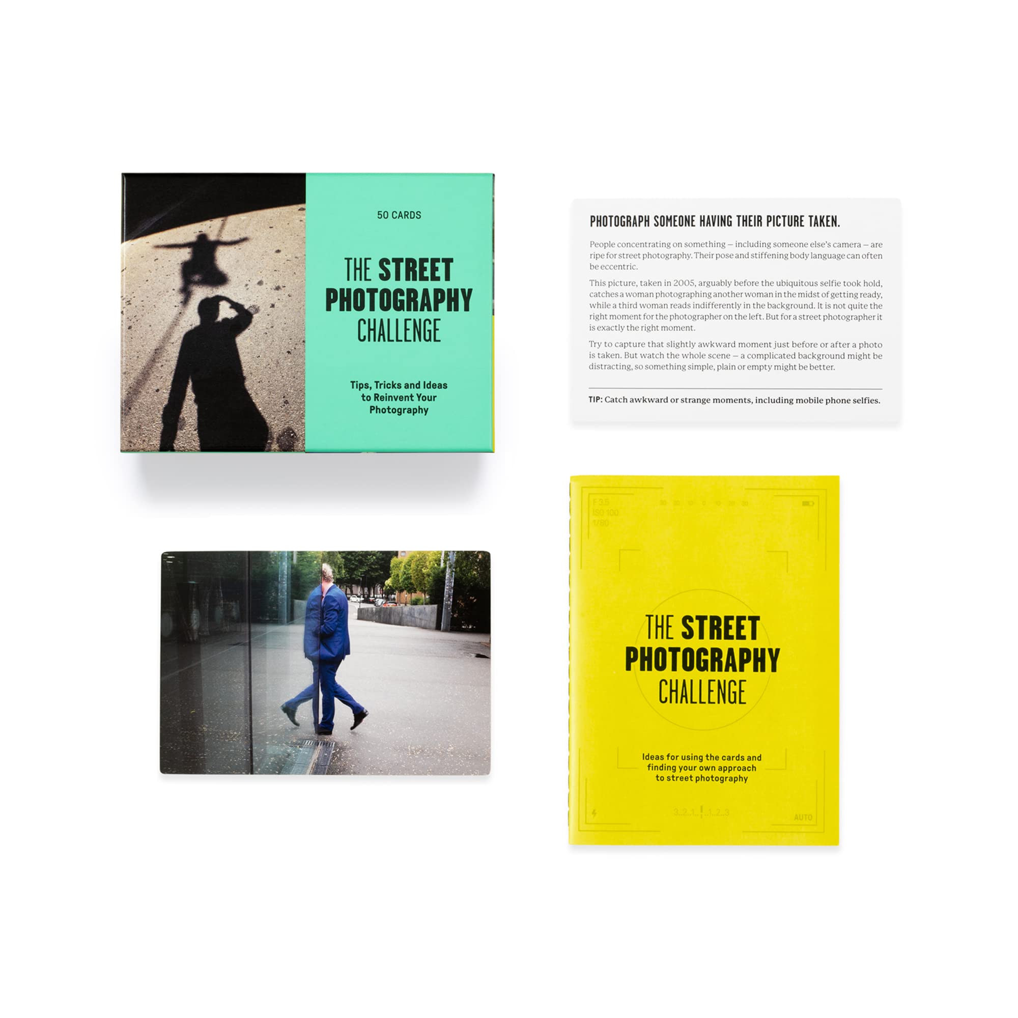 The Street Photography Challenge (50 Cards) /anglais: 50 Tips, Tricks and Ideas to Reinvent Your Photography