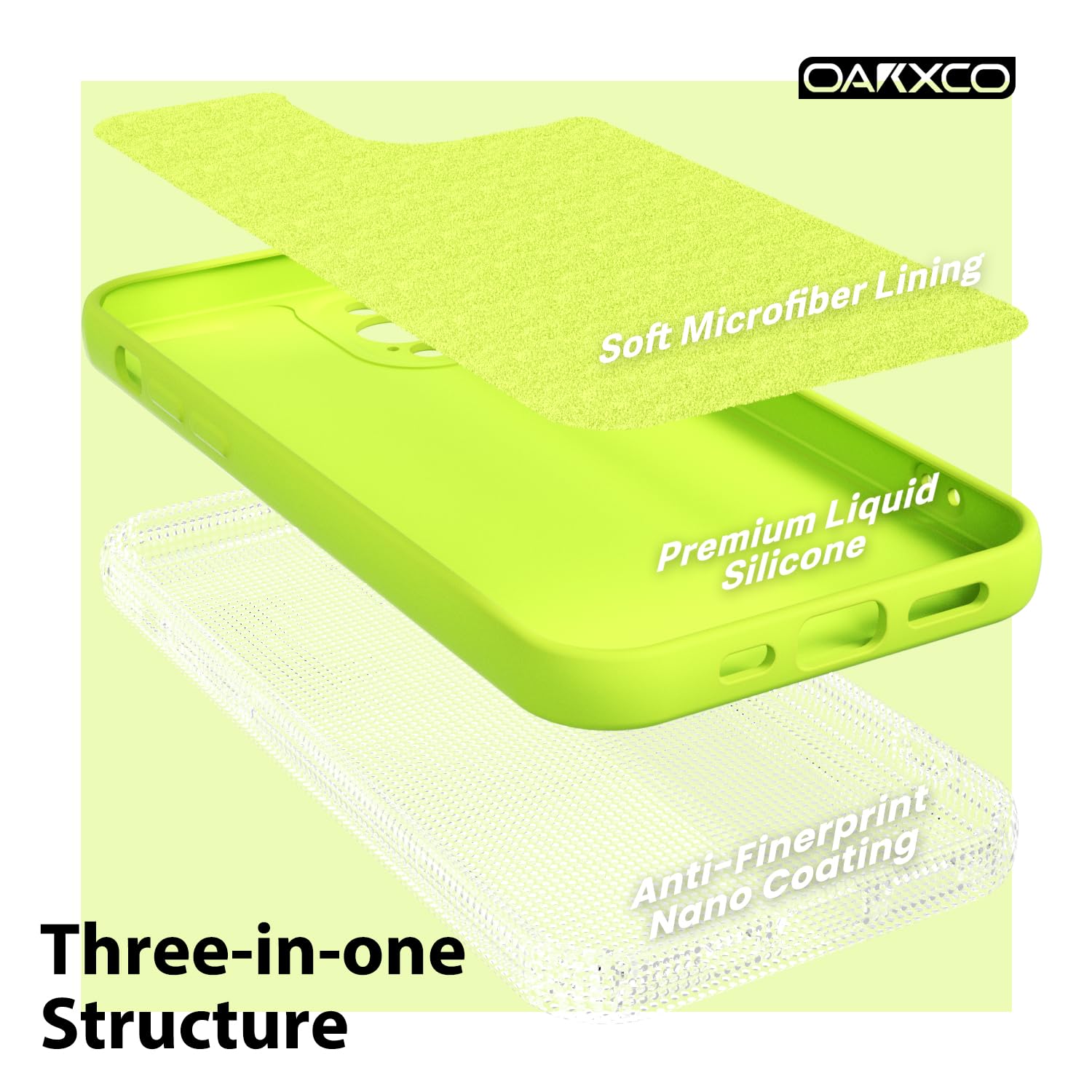 oakxco for iPhone 16 Pro Max Case Liquid Silicone, Soft Rubber Gel Elegant Aesthetic Basic Simple Cover, Cute Thin Slim TPU Matte Solid Color Plain Smooth Case for Women Girl, Light Pink — view 880