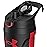 Under Armour 32 oz Insulated Water Bottles - Sports Water Jug with Fence Hook, Leak Resistant for Baseball, Football & More, 32 oz Insulated, Red/Black