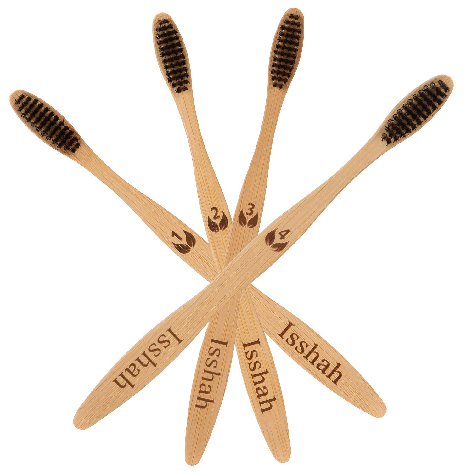 Gеt Dіѕсоunt оƒƒеr Biodegradable Eco-Friendly Natural Bamboo Charcoal Toothbrushes - Pack of 4 70% оƒƒ Dіѕсоunt Biodegradable Eco-Friendly Natural Bamboo Charcoal Toothbrushes - Pack of 4