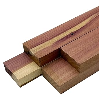 Barrington Hardwoods Cedar (Aromatic) Lumber - 3/4" x 2" (4