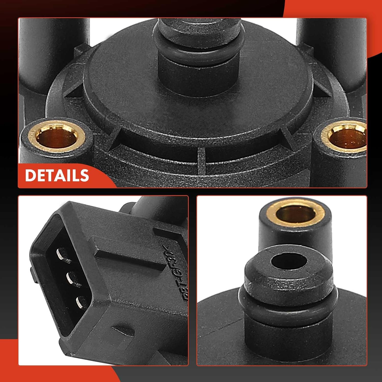 A-Premium Manifold Pressure (MAP) Sensor [3 Pins] Compatible with Mercedes-Benz C230, C240, C250, C280, C300, C32 AMG, C320, C350, C400, C43 AMG, C450 AMG, E300, E320, E350, E400, E500, E550, G550
