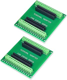 KeeYees 2pcs ESP32 Breakout Board Shield GPIO 1 into 2 for 30PIN ESP32 Development Board