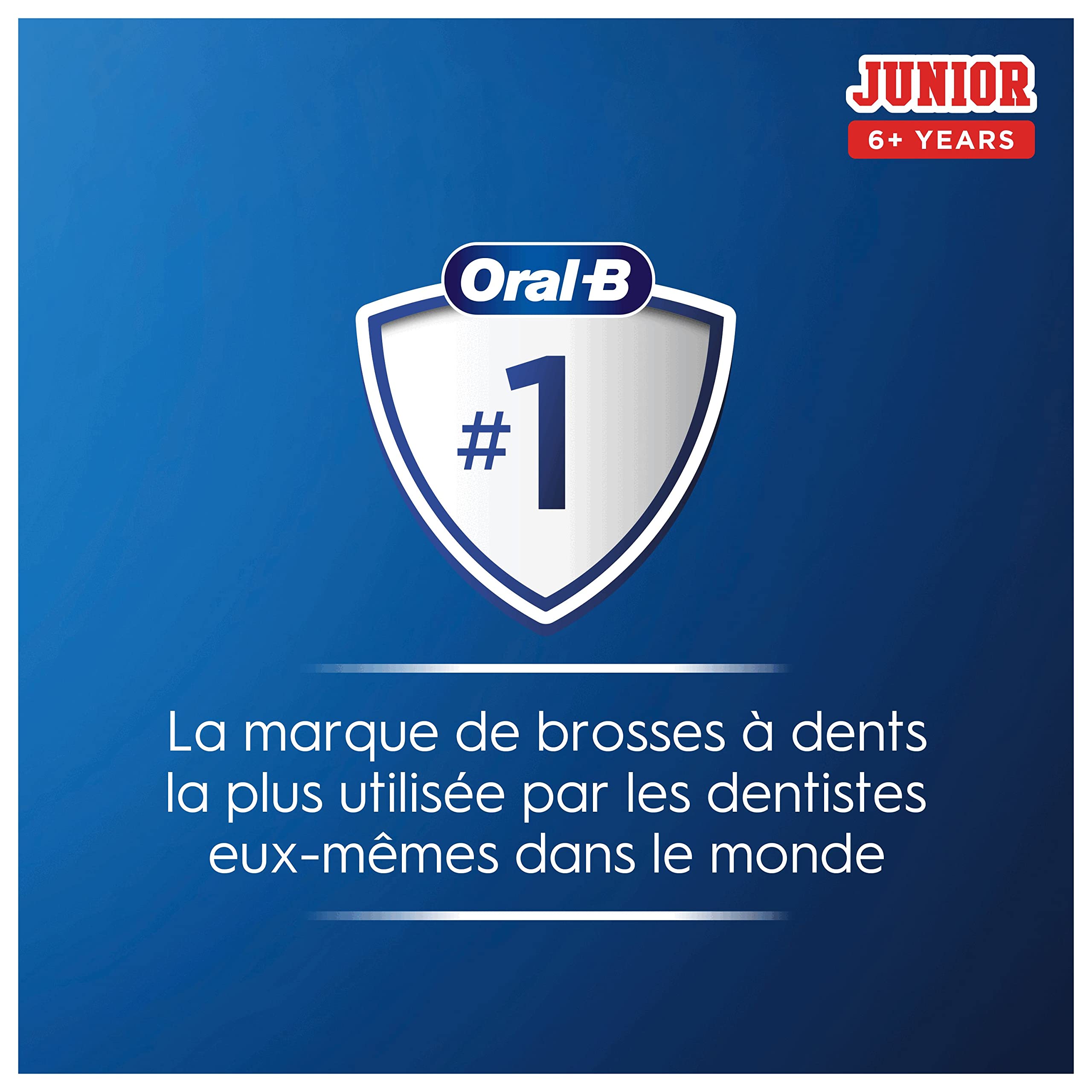 Oral-B Junior Brosse À Dents Électrique, 1 Manche Avec Star Wars, 2 Brossettes, 6 Ans Et Plus