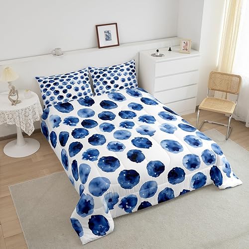 Miniatura 193 de Castle Fairy Juego de edredón de Halloween tamaño individual, juego de ropa de cama con estampado de animales de murciélagos negros para niños