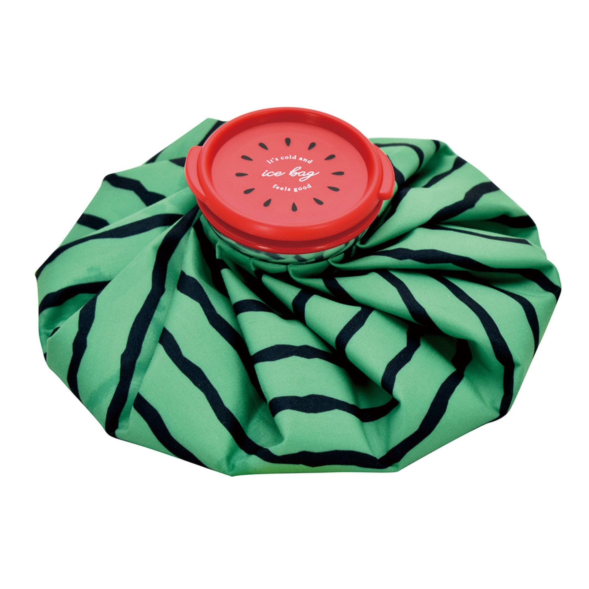 Amazon.co.jp: スイカ アイスバッグ (M) 氷嚢 氷のう GREEN 約