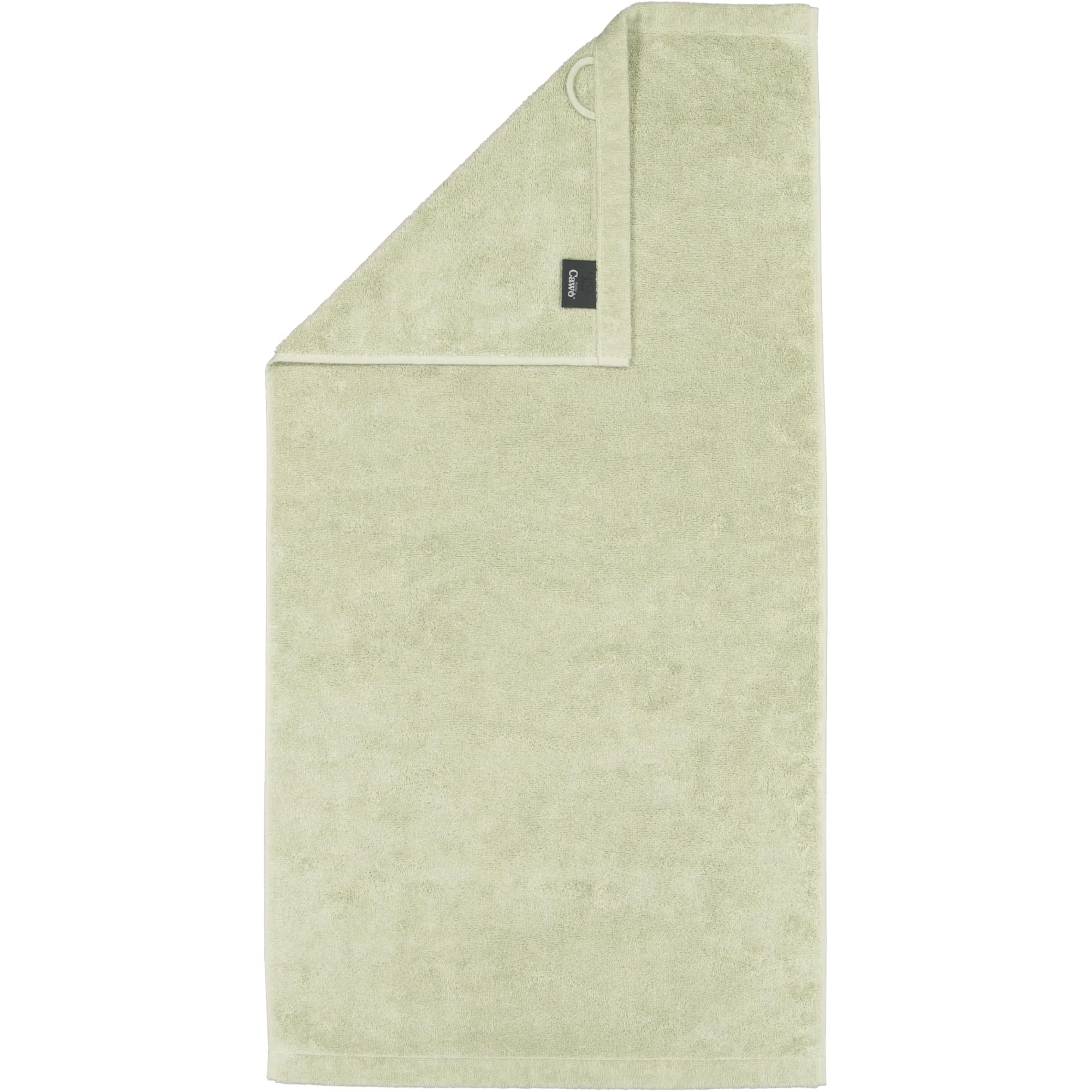 Cawö Serviettes Life Style Uni 7007 Wasabi 420 linge de bain éponge pur coton