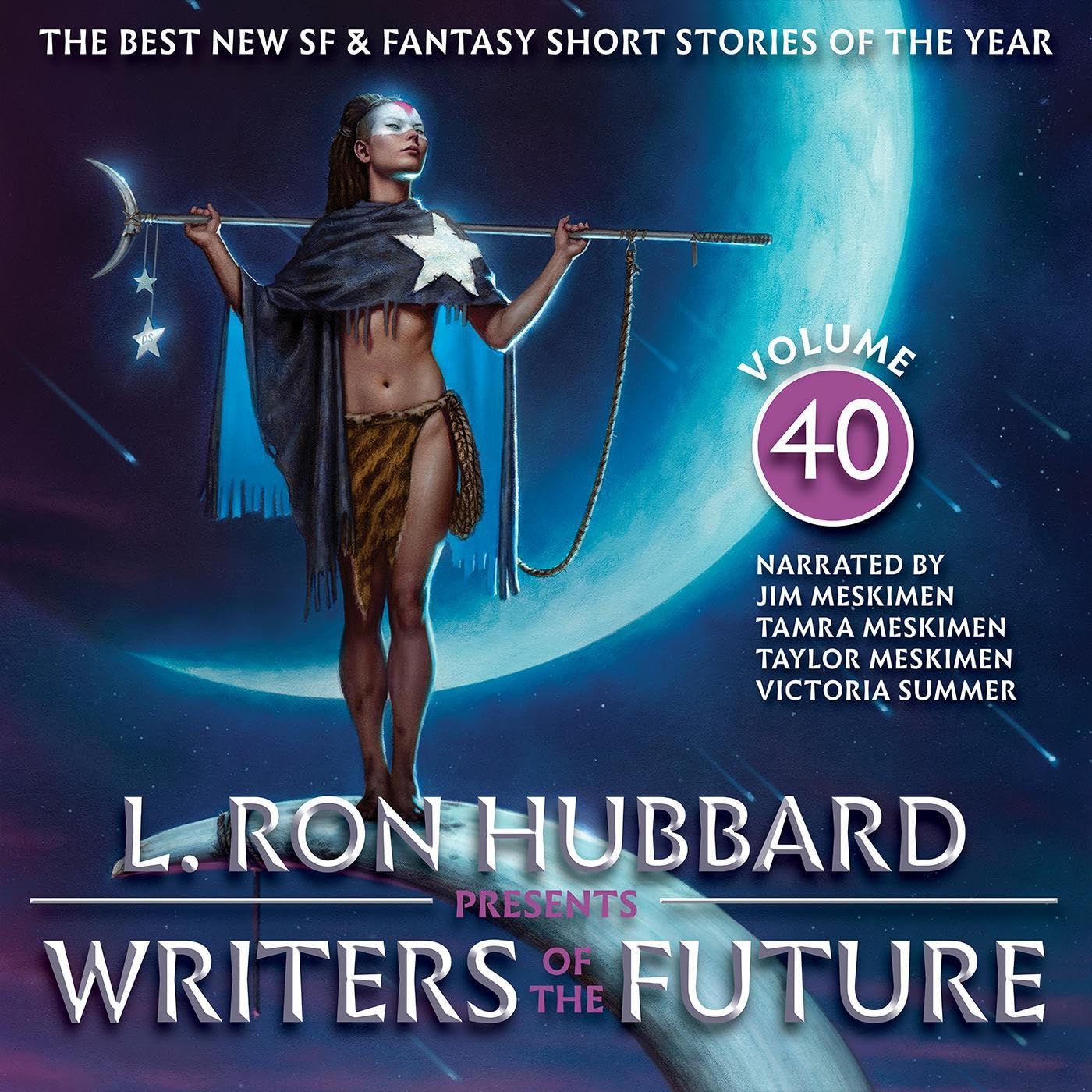 Cover art for L. Ron Hubbard Presents Writers of the Future Volume 40