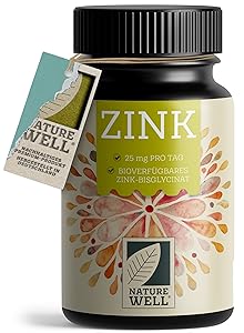 NatureWell Zink Bisglycinat 25 mg