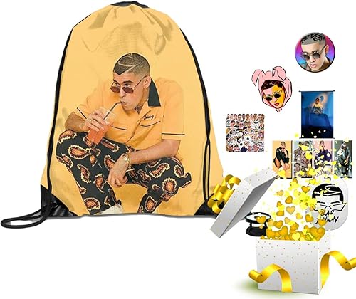 Miniatura 1 de Juego de malos conejitos bolsa de dibujo funda de almohada calcomanías broche llavero y soporte para teléfono A