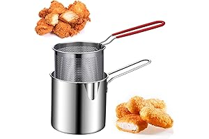 Todays Deals on Stainless Steel Deep Fryer With Basket