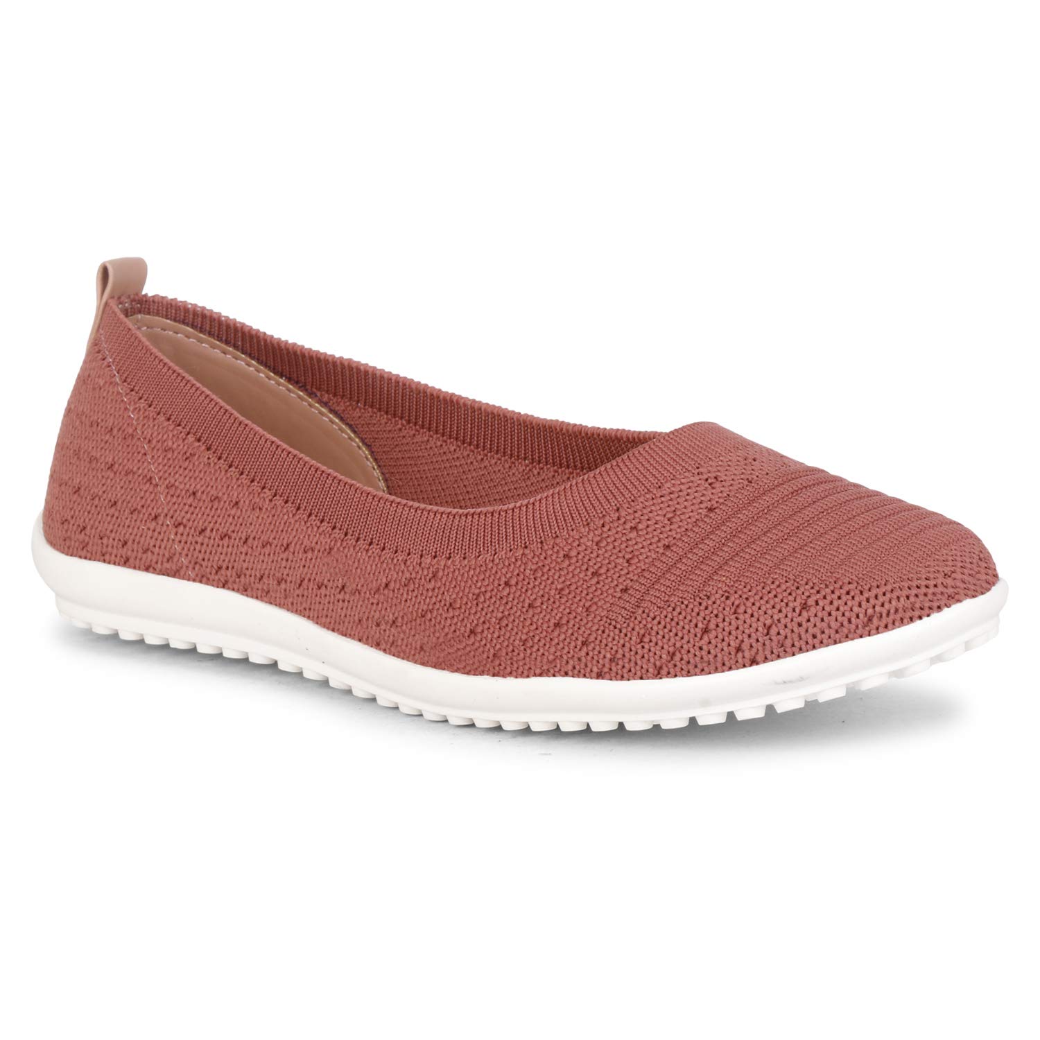 Tryfeet Try FEET Flat Slip On Sneakers for Women (Peach, Size: 41) (B08PBSPTVB) Amazon Price History, Amazon Price Tracker