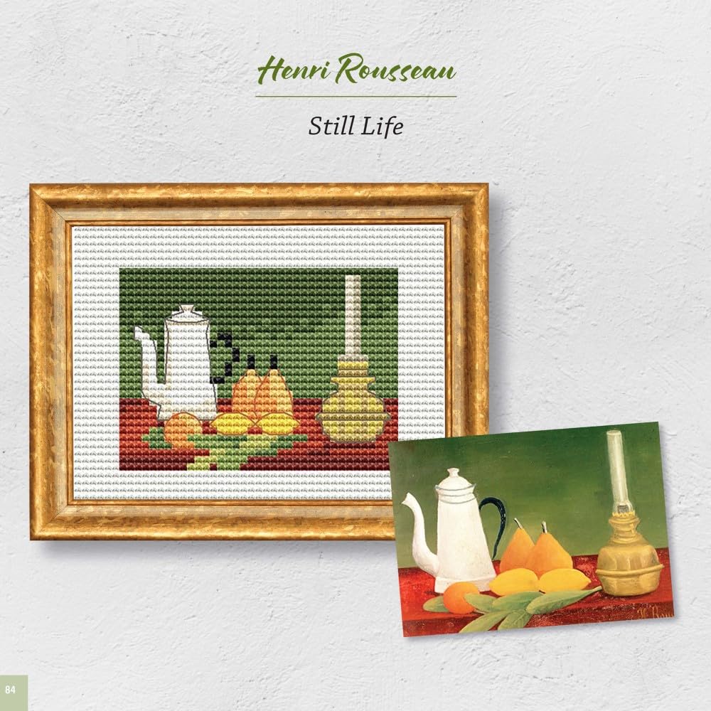 Mini Masterpieces Cross-Stitch: Still Life (Dover Crafts: Embroidery & Needlepoint)