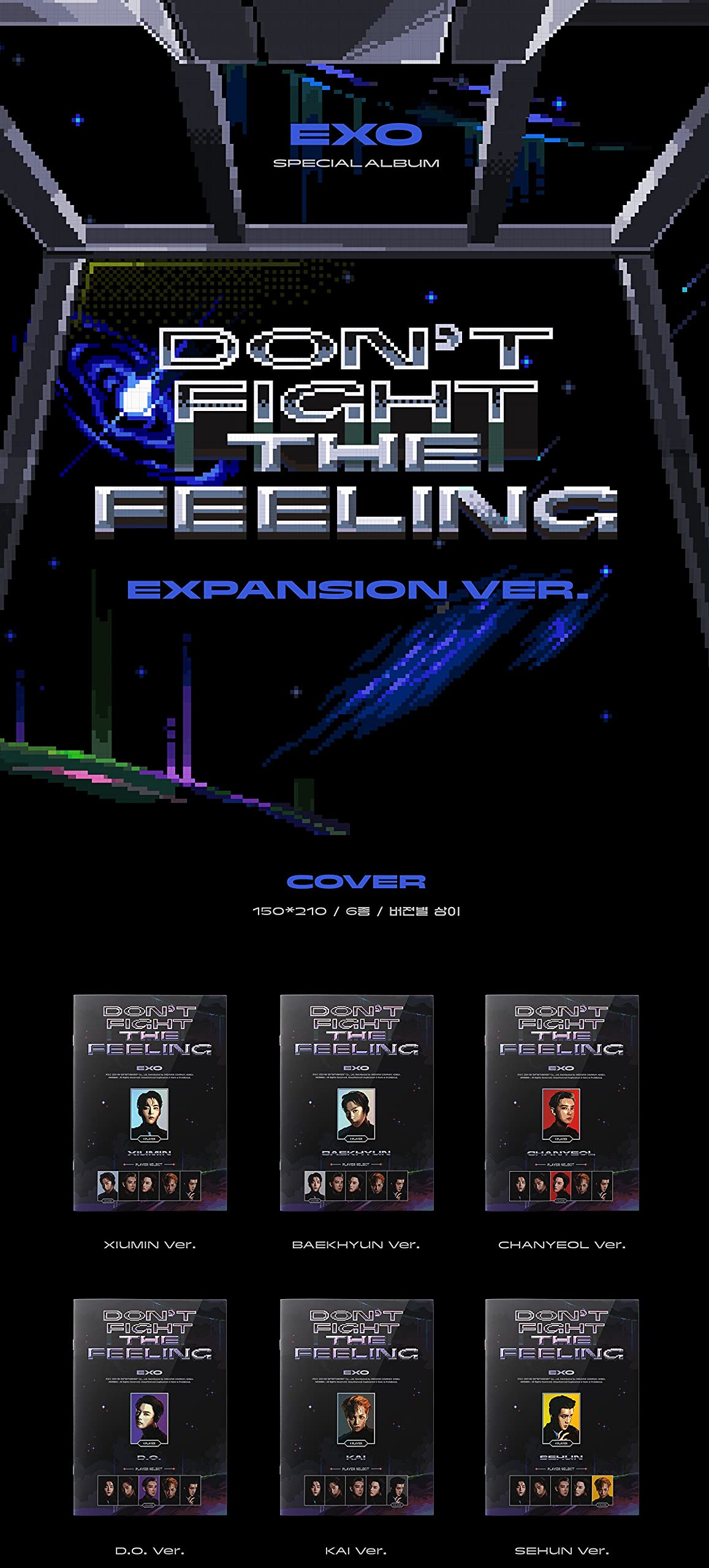 Amazon.com: SM ent. EXO - Don't Fight The Feeling (Expansion Ver