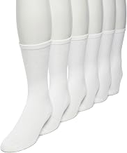 No nonsense Cushion Crew Socks (6 Pack) Made In Usa Sockshosiery