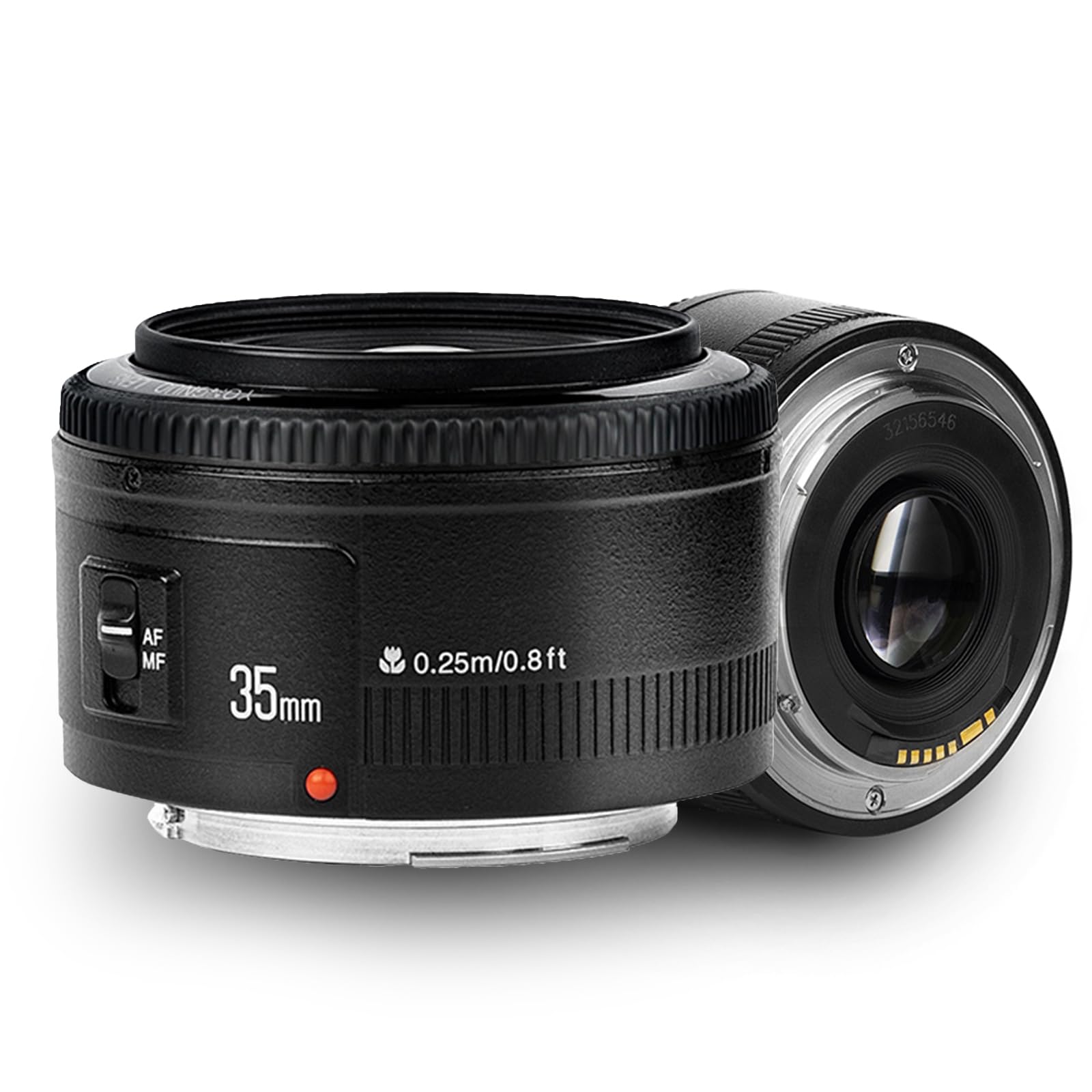 YONGNUO 35mm f/2.0 Wide-Angle Lens for Canon EF Mount, Auto Focus 35mm Prime ef Lens for Canon-Lightweight Prime Lens with 0.25m Close Focus