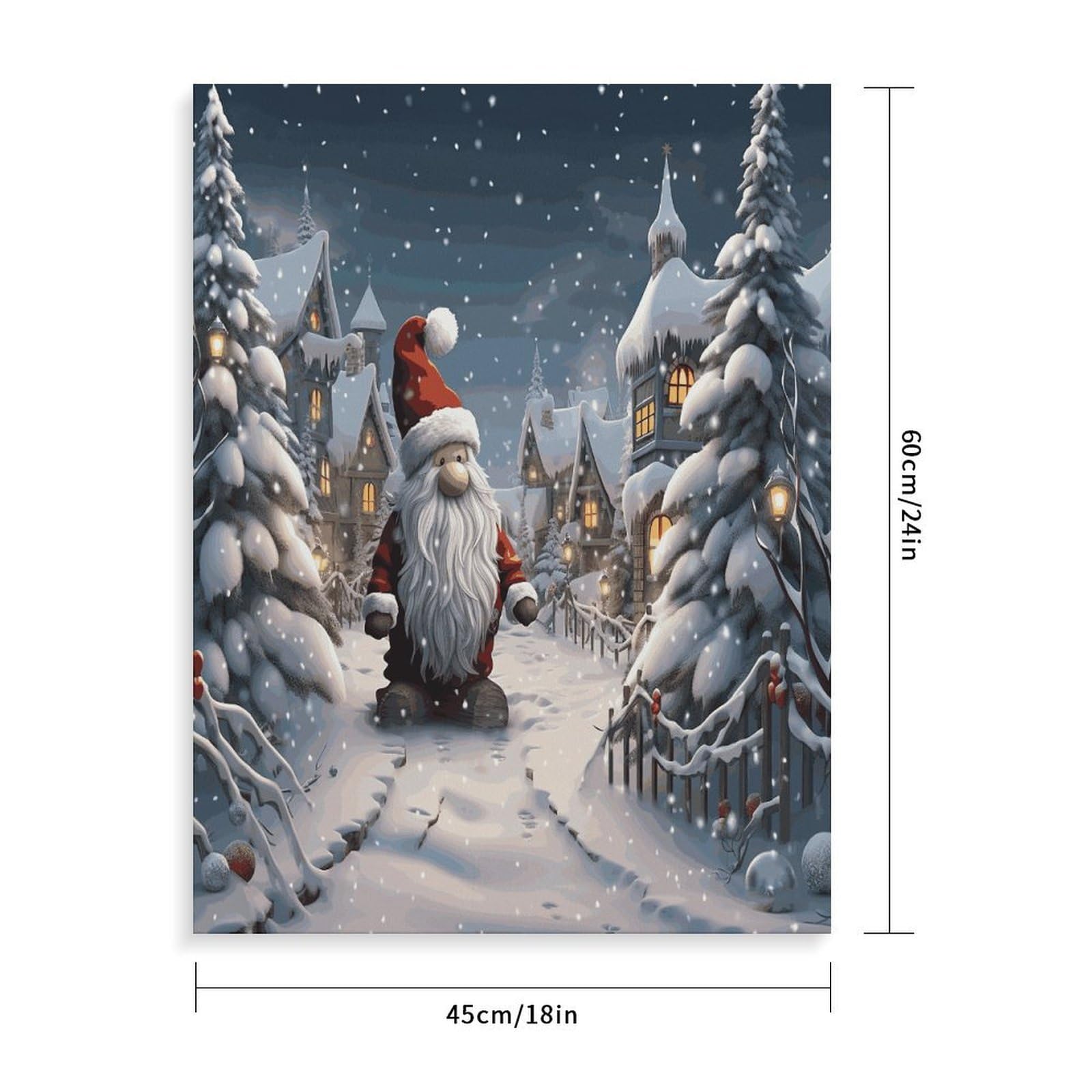 LPAGBCNU Malen nach Zahlen für Erwachsene, Anfänger, Erwachsene, Malen nach Zahlen, Kits auf Leinwand, Acryl-Ölfarben, Malerei mit Pinseln, für Geschenk, Heimdekoration, Wanddekoration
