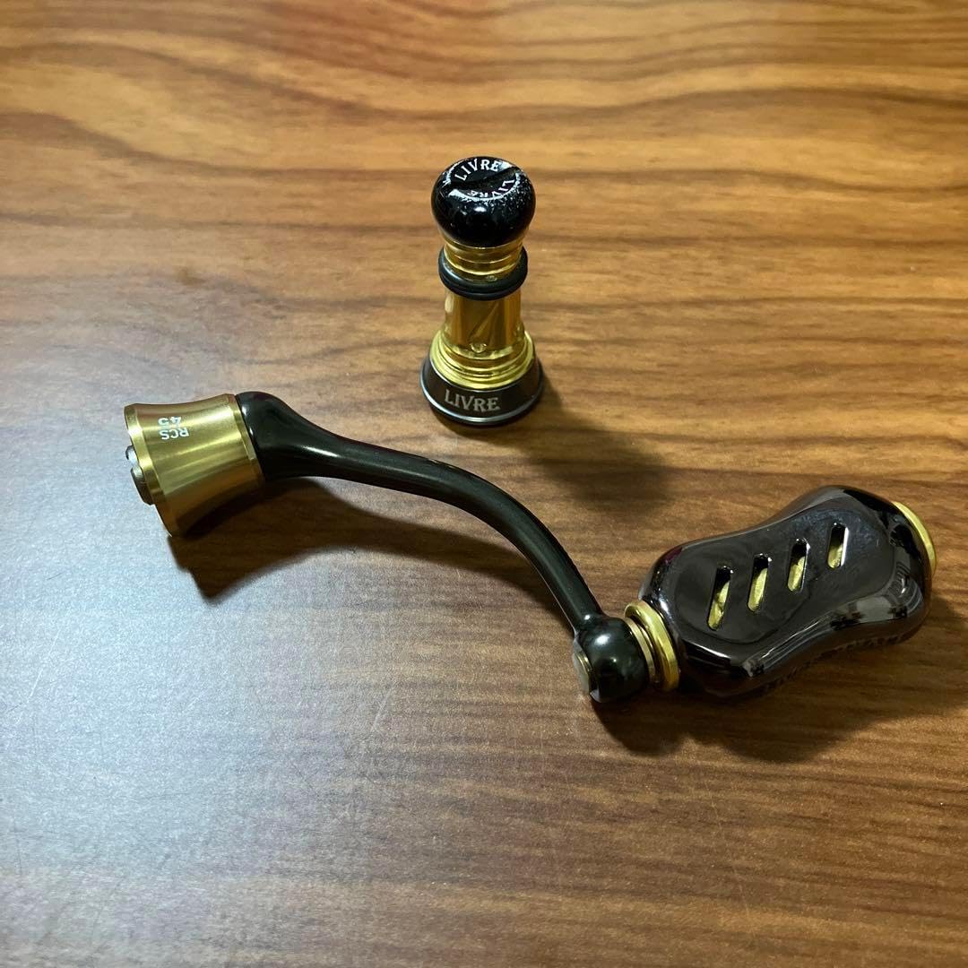 LIVRE SLP カスタムハンドル　ショートリールスタンド 美 コラボ LIVRE SLP カスタムハンドル ショートリールスタンド