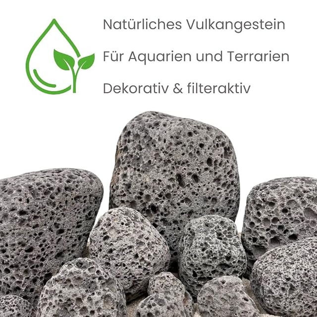 Foto 4 de 5 de AquaOne Piedras para acuario Zen Pebbles gris, piedras naturales, 10 kg, tamaño L, 9-12 cm por piedra